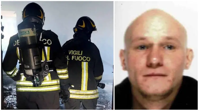 A destra la vittima Niccolò Martini