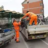 Il vecchio park delle bici in stazione a Treviso