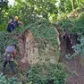 Una frana nell'Alta Marca, il territorio che più soffre per il dissesto idrogeologico