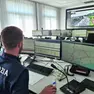 La centrale operativa della Polstrada