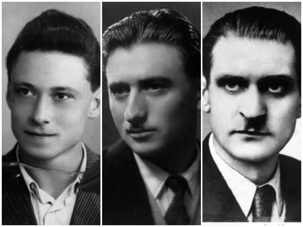Da sinistra le tre vittime trevigiane di Marcinelle: Giuseppe Polese, Guerrino Casanova, Mario Piccin
