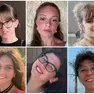 Da sinistra in alto in senso orario: Lisa Lazzari, Angela Piccolo, Anna Comiotto, Isabella Di Marisco, Helena Tosatto, Anna Fabbian