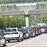 Turisti all'assalto delle Dolomiti