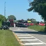 La zona dell'incidente
