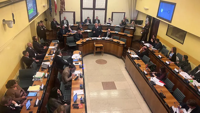 L'aula del consiglio regionale del Veneto