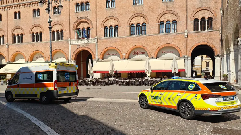 I soccorsi in centro