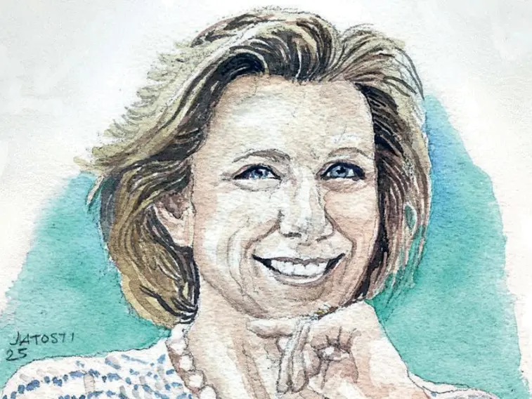 Isabella Collalto nel ritratto di Massimo Jatosti