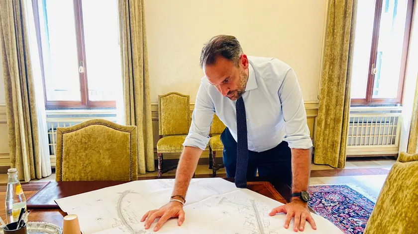 Cà Sugana, il sindaco Mario Conte