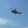 L'elisoccorso intervenuto al Cavallino