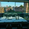 L'albergo Roma di Castelfranco: la spettacolare vista sulle mura dal ristorantino