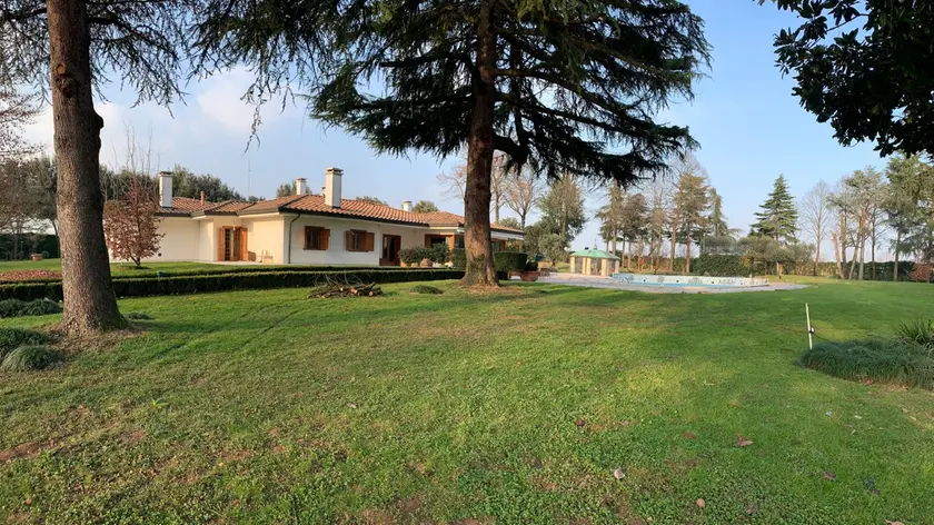 La villa dell'imprenditore Zorzi a Quinto di Treviso