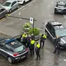 Un intervento della polizia locale