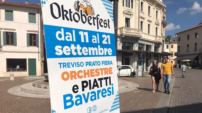 I manifesti dell'Oktoberfest a Treviso