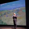 Marco Goldin presenta la mostra al Teatro Del Monaco