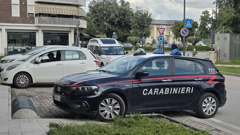 I carabinieri intervenuti a Paese