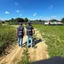 Uno dei terreni sequestrati