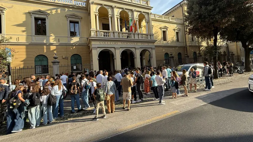 Gli studenti al Pio X