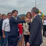 Alberto Stefani con Luca Zaia