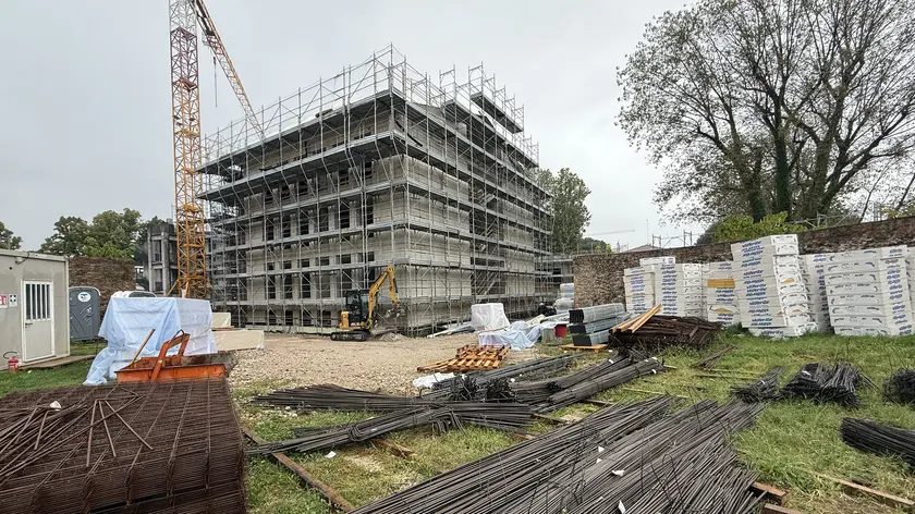 Lo stato di fatto del cantiere alle stefanini (settembre 2025)