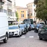 Il caos giovedì in viale Cadorna per la chiusura di Lungosile Mattei (Fotofilm)