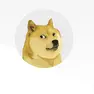 A sinistra lo stadio Rocco, a destra il logo delle Dogecoin