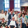 La foto di gruppo per le celebrazioni di Cardiochirurgia all’ospedale di Treviso