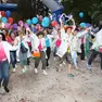 Un'immagine della partenza. FotoFilm
