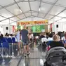 Lo stand della Festa dea poenta di Castelminio dove è avvenuto il furto
