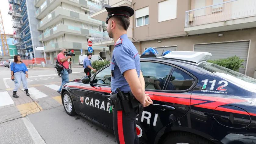 Il luogo dell'accoltellamento a Sottomarina