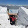 Carlo Budel quando gestiva Capanna Punta Penia in Marmolada