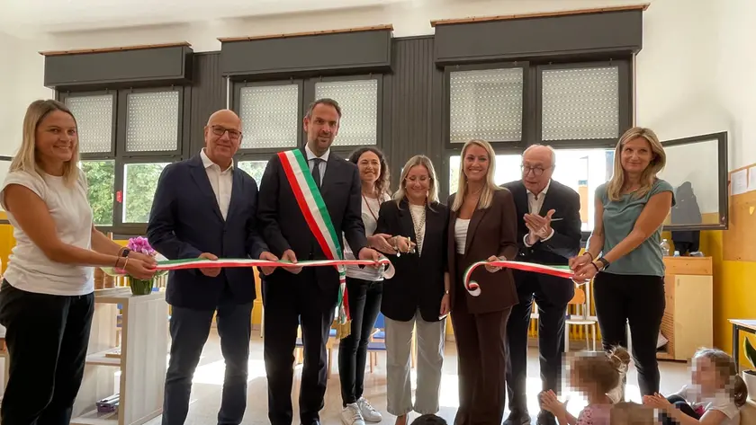 L'inaugurazione della nuova sezione montessoriana
