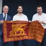 Alberto Stefani e Matteo Salvini