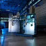 La fabbrica di Montebelluna di Veneto Vetro, azienda specializzata fra l’altro in vetri per il settore nautico