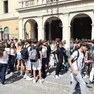 Primo giorno di scuola al Pio X di Treviso