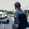 Controlli della polizia stradale in autostrada