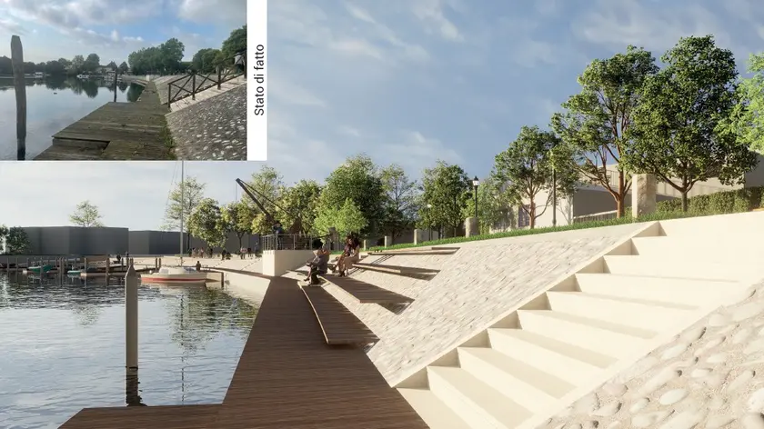 Un rendering del progetto