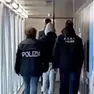 Mateo Garcia Molongo scortato dalla polizia
