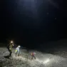 Il salvataggio all'alba sulle Tre Cime di Lavaredo