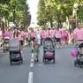 Anche le mamme in rosa per la corsa a favore della Lilt a Montebelluna