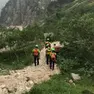 La squadra del Soccorso alpino di Feltre è stata mobilitata per le ricerche