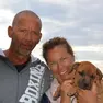 Massimo Zen con la moglie Franca Berto