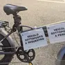La bici elettrica truccata sequestrata in via Roma a Treviso