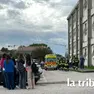 L'intervento di Suem e vigili del fuoco alle Luzzati