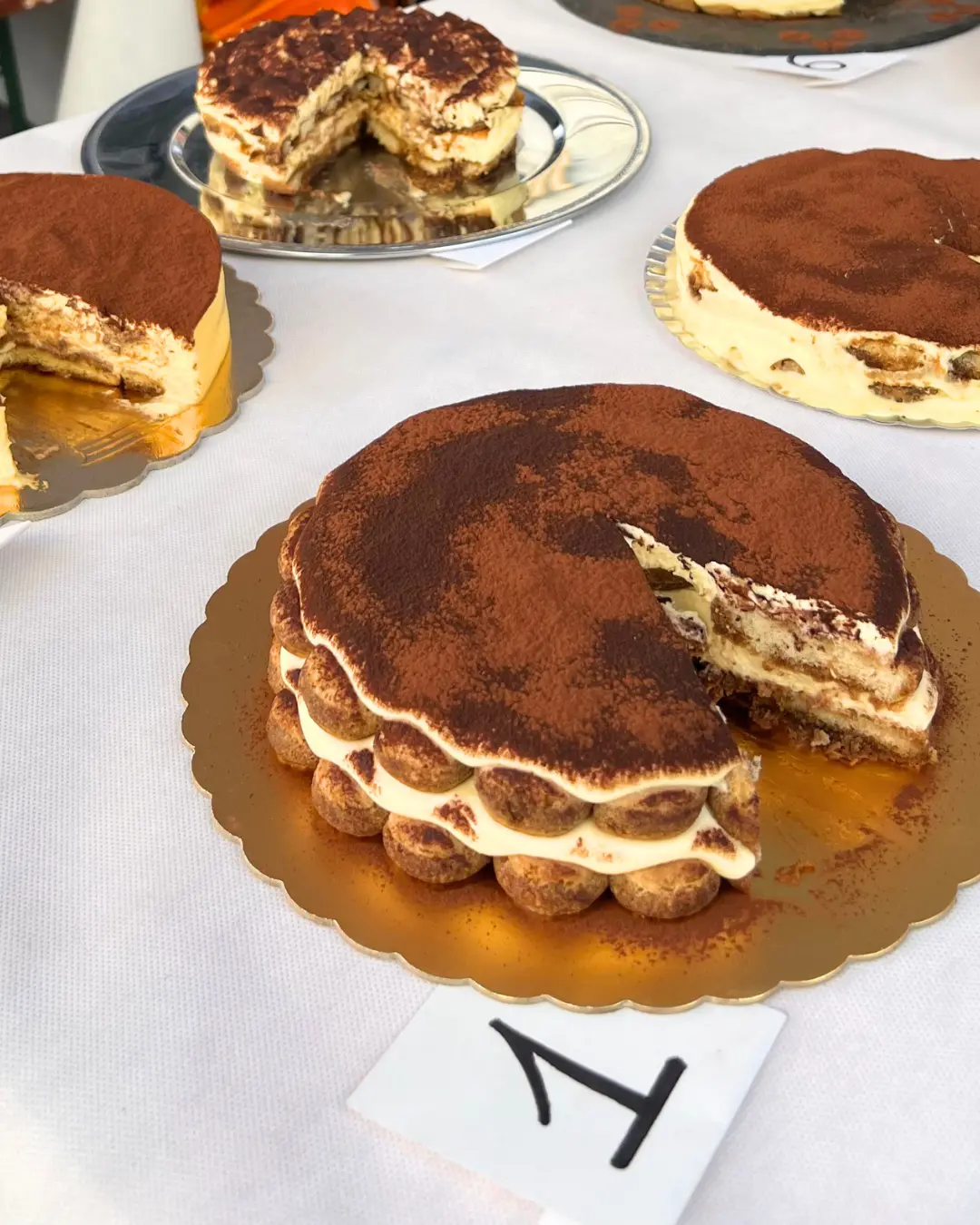 In città si terranno diversi concorsi che premieranno il miglior tiramisù
