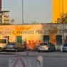 L'esterno del centro sociale