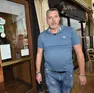 Gigi Gava titolare dell’enoteca Peccato Divino al Quadrilatero di Vittorio Veneto (foto Cavicchi/Macca)