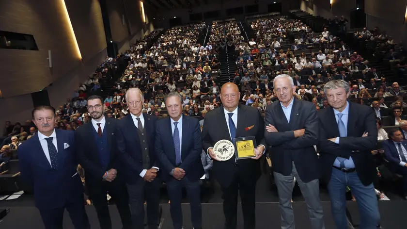 Un momento della cerimonia a Padova (foto Agenzia Bianchi)