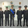 I vertici della Finanza di Treviso con i nuovi finanzieri