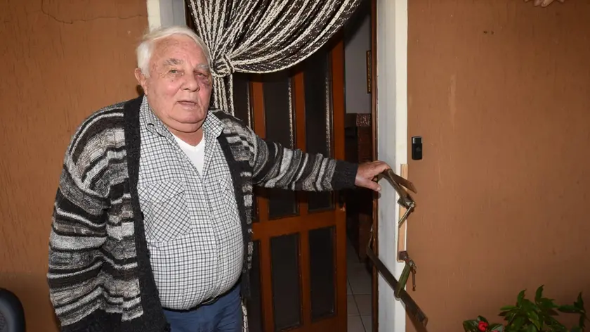 Elio Peruch fra le vittime dei ladri in borgo Nobili