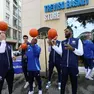 Il Treviso basket store in centro a Treviso